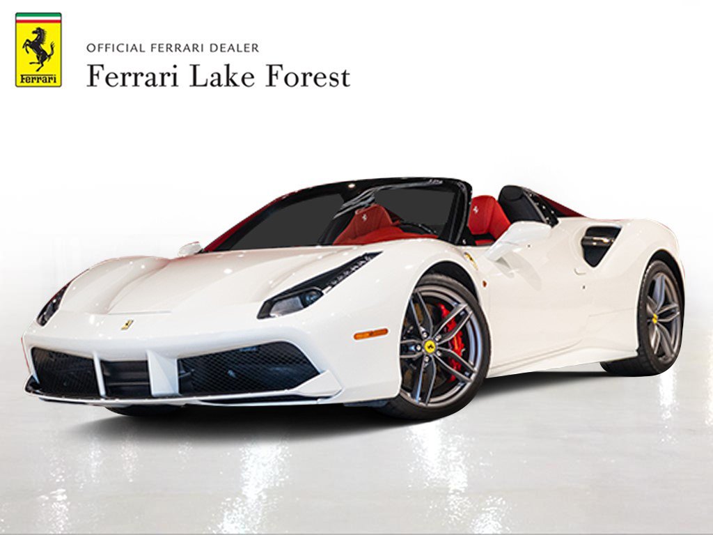 Certified Pre Owned 2018 Ferrari 488 Spider With Navigation